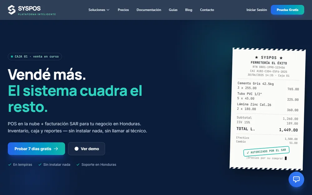 SysPos - Sistema POS y Facturación SAR